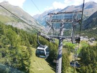 Zermatt, Fahrt zum Klein Matterhorn