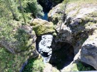 Zermatt, Wanderung von Furi nach Zermatt, Gornerschlucht