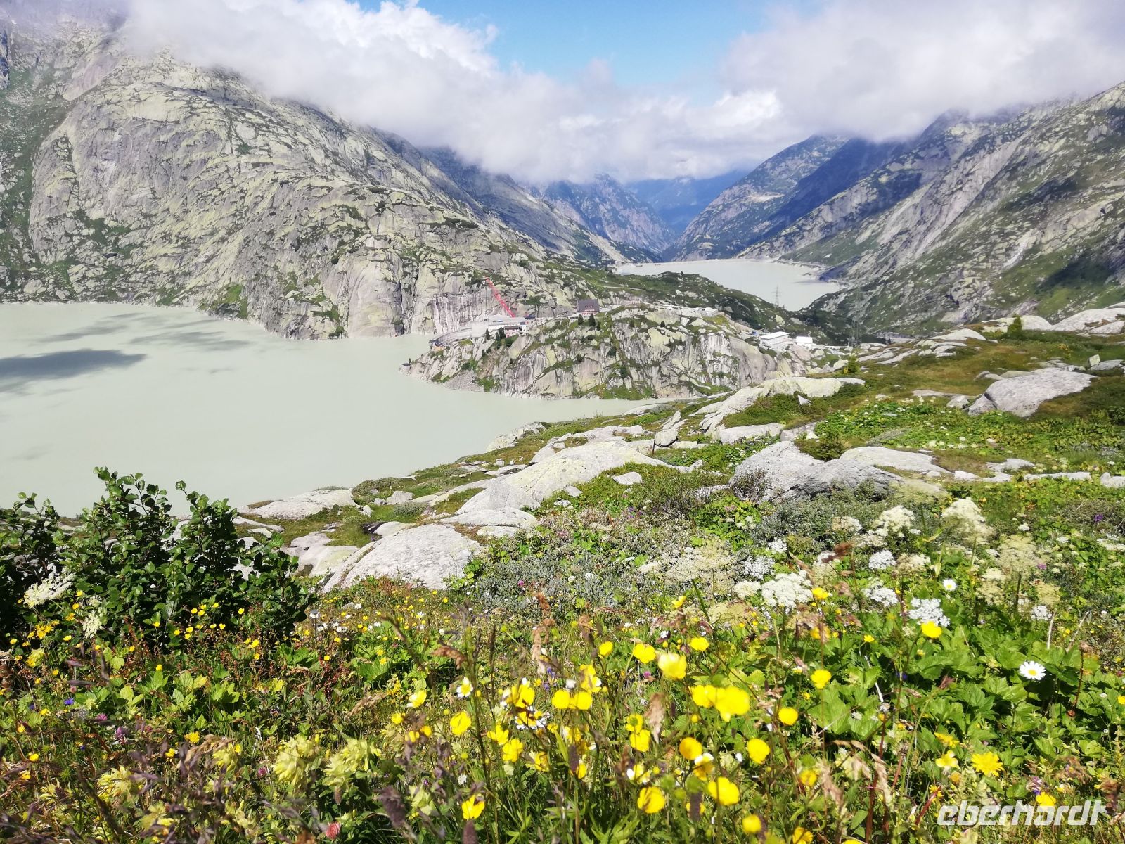Grimselpass, Blick auf den  Räterichsbodensee