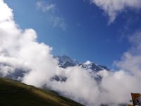 Kleine Scheidegg, Blick auf das Dreigestirn