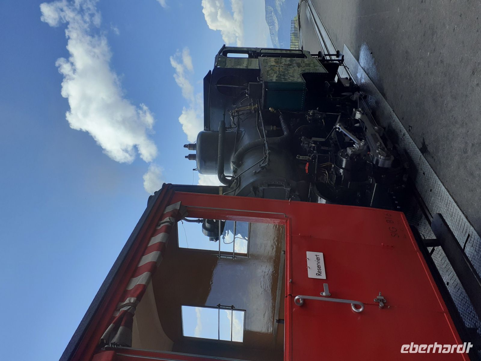 Lok der Brienzer Rothornbahn