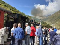 Unterwegs mit der Furka Dampfbahn