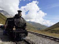 Unterwegs mit der Furka Dampfbahn