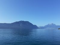 Noch einmal unterwegs auf dem Vierwaldstättersee