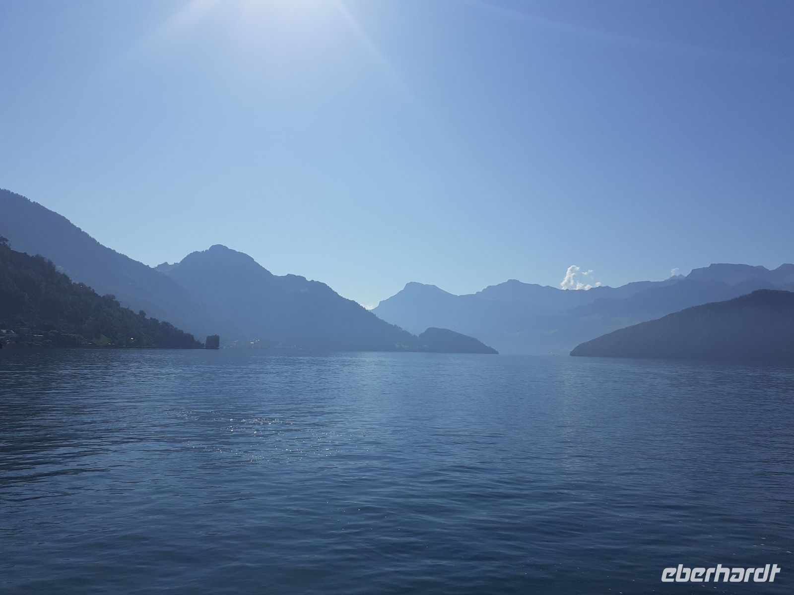 Noch einmal unterwegs auf dem Vierwaldstättersee