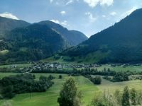 Fahrt im Glacier Express