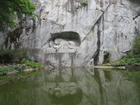 079 Luzern - Löwendenkmal