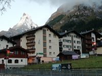 Ein letzter Blick zum Matterhorn 