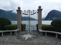 Lugana, Blick von der Villa Ciani auf den Luganer See