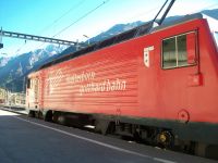 Fahrt mit dem Glacier - Express