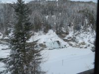 007 Fahrt nach Pontresina - Eisfall