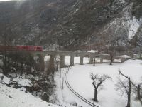 045 Fahrt mit dem Bernina-Express - Kreisviadukt in Brusio