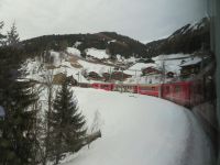 132 Fahrt mit der Arosa-Bahn von Arosa nach Chur