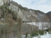 159 Fahrt mit dem Glacier-Express - Rheinschlucht