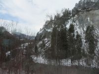 160 Fahrt mit dem Glacier-Express - Rheinschlucht