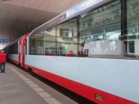 167 Fahrt mit dem Glacier-Express - Stopp in Disentis
