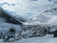 196 Fahrt mit dem Glacier-Express - Blick auf Andermatt