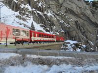 198 Fahrt von  Andermatt nach Sarnen - Stopp an der Teufelsbrücke
