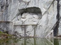207 Stadtrundgang in Luzern - Löwendenkmal