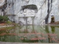 208 Stadtrundgang in Luzern - Löwendenkmal