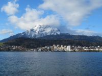 269 Fahrt am Vierwaldstättersee - Blick zum Pilatus