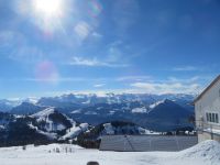 286 Auf der Rigi - Blick in dier Zentralschweizer Alpen