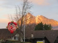 354 Stanserhorn mit Fasnachtsmaske