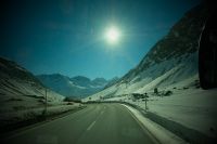 Auf der Fahrt nach Pontresina