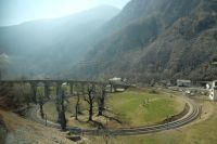 Der Kreisviadukt von Brusio