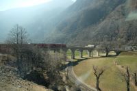 Der berühmte Kreisel von Brusio