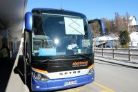 Unser Bus in St. Moritz