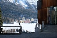 Blick nach St. Moritz Bad