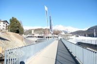 Blick zum Bahnhof St. Moritz