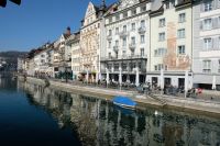 Die Gastromeile an der Aare