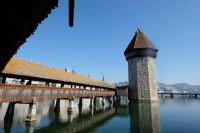 Der Wasserturm an der Kapellbrücke