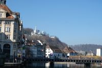 Blick zum Schloss Gutsch