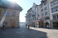 Blick zum Pfisterhaus