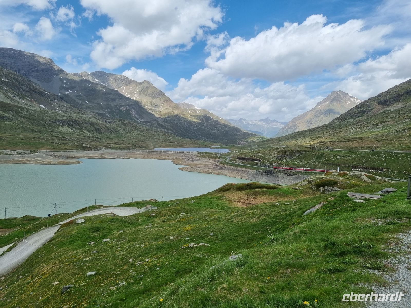 Bernina-Pass - Blick zum Lago Bianco