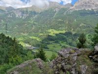 Fahrt mit dem (Blick ins Val di Poschiavo)