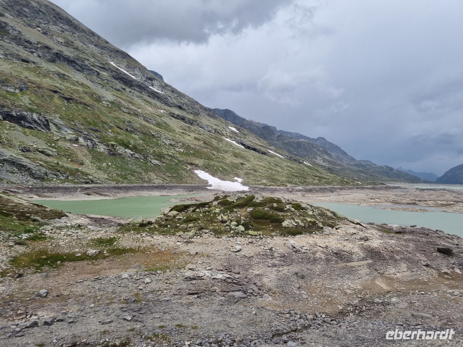 Fahrt mit dem Bernina-Express... (Lago Bianco)
