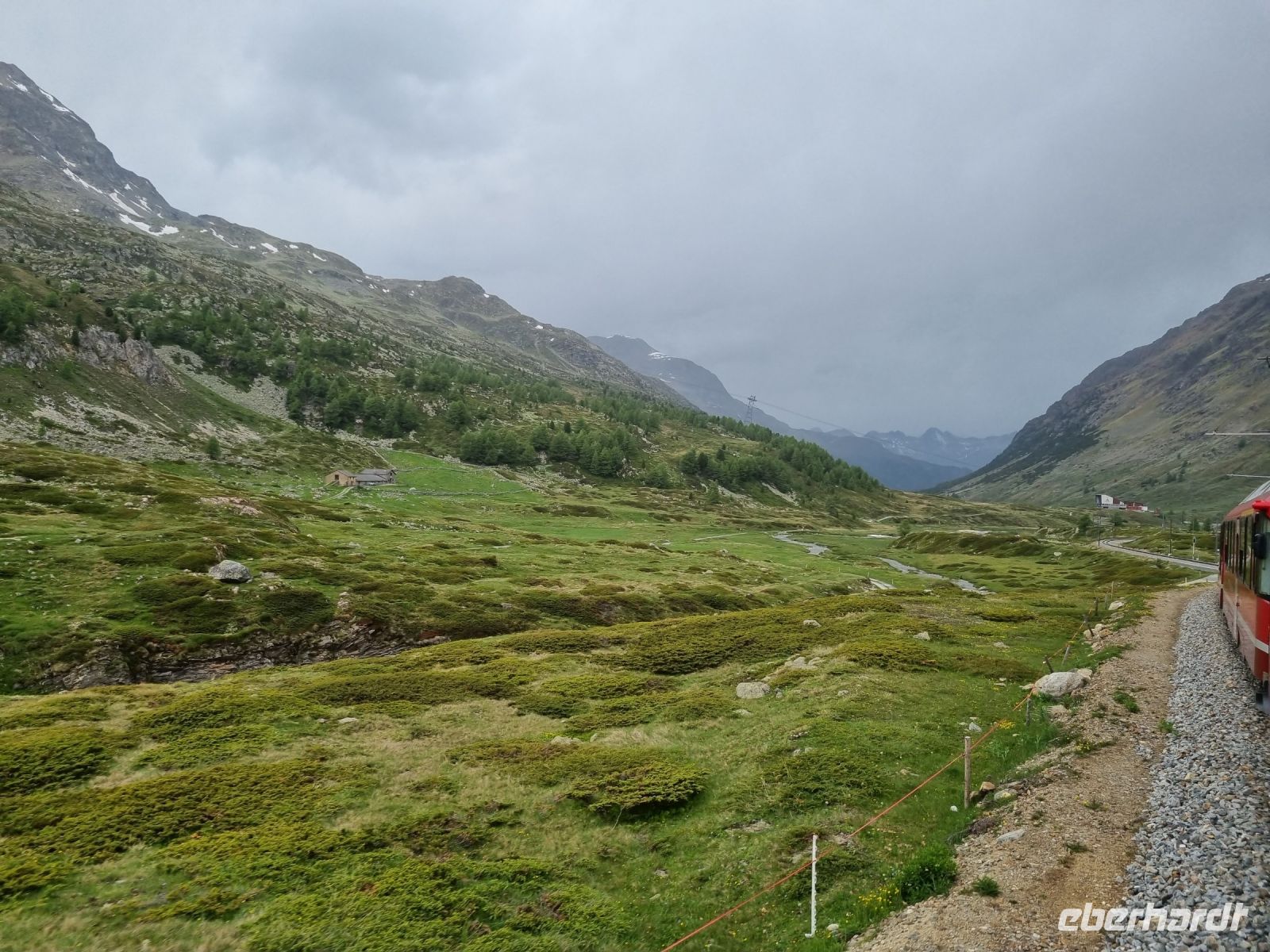 Fahrt mit dem Bernina-Express... 