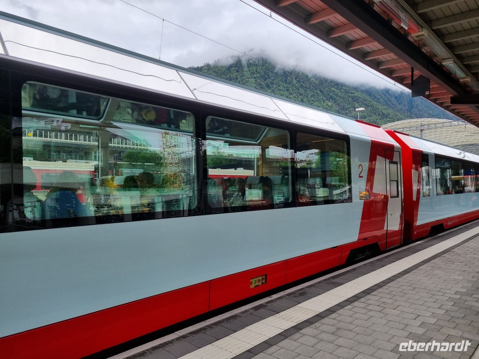 Fahrt mit dem Glacier-Express... 
