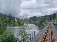 Fahrt mit dem Glacier-Express... (Reichenau)