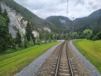 Fahrt mit dem Glacier-Express... (Tal des Vorderrheins)