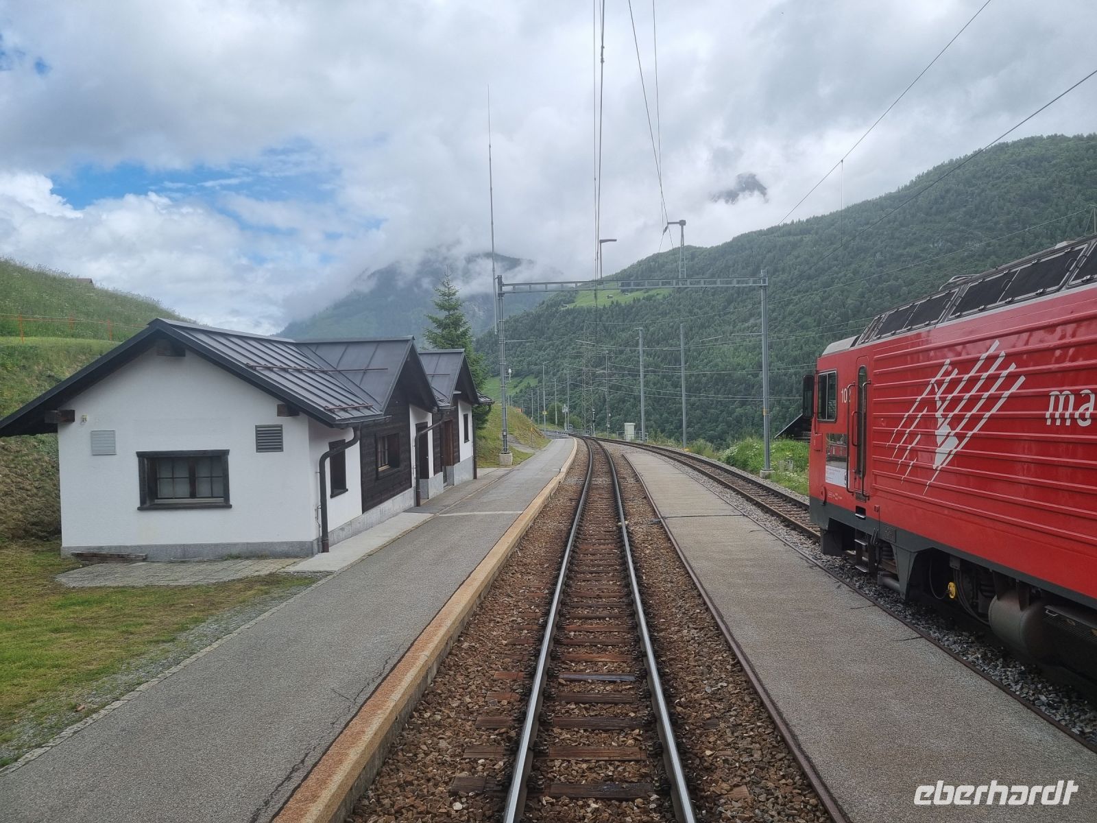 Fahrt mit dem Glacier-Express... 