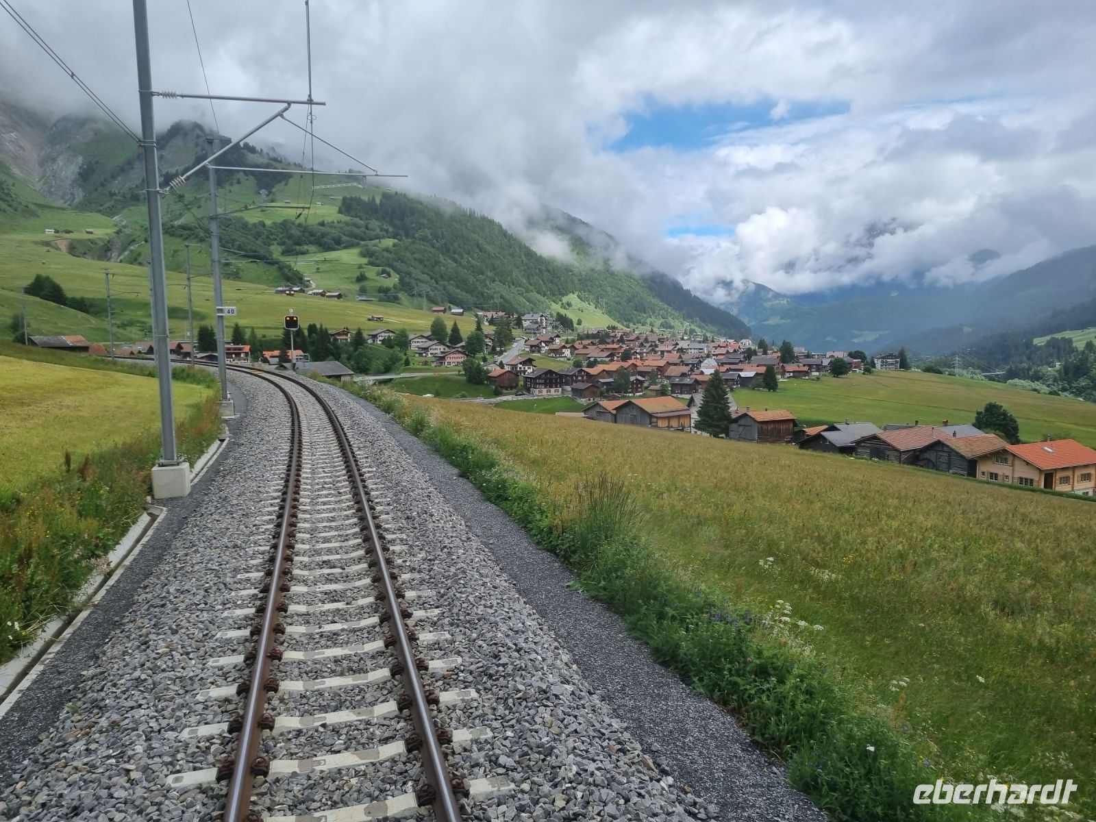 Fahrt mit dem Glacier-Express... 