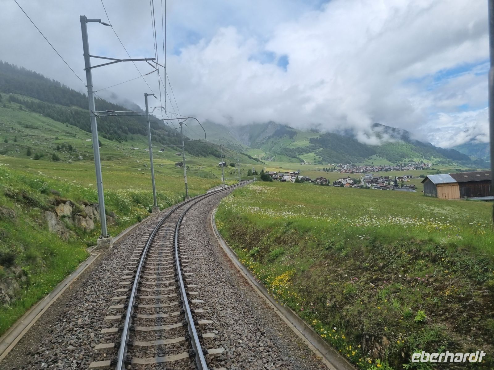 Fahrt mit dem Glacier-Express... 