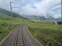Fahrt mit dem Glacier-Express... 