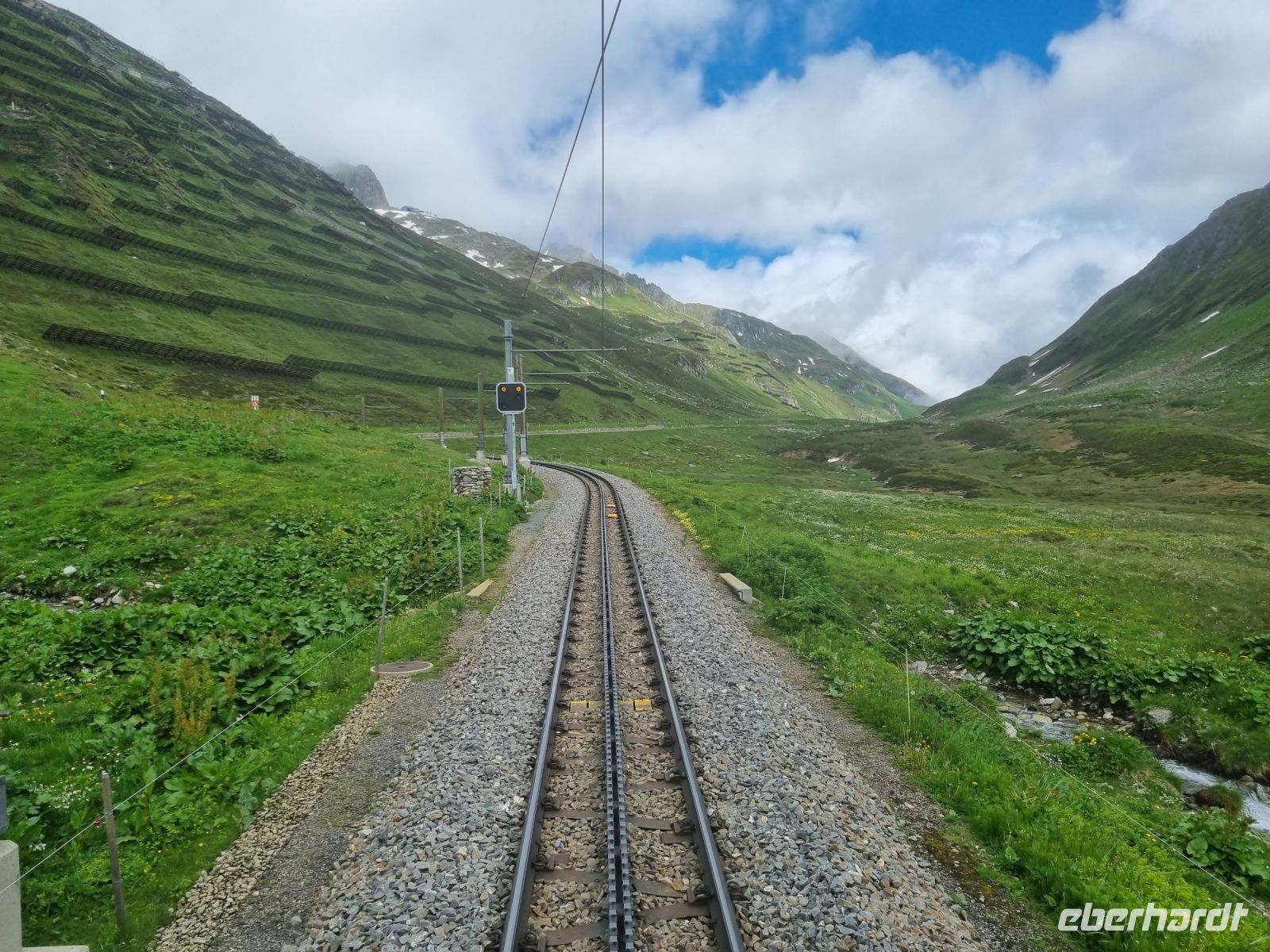 Fahrt mit dem Glacier-Express... 