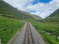 Fahrt mit dem Glacier-Express... 